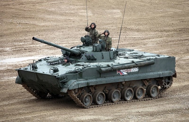 BMD-4의 개발 기반이 되었던 BMP-3. 기본적으로 BMD-3 차체에 축소된 BMP-3 포탑을 결합한 것이라 할 수 있다. < (cc) Vitaly V. Kuzmin at Wikimedia.org >