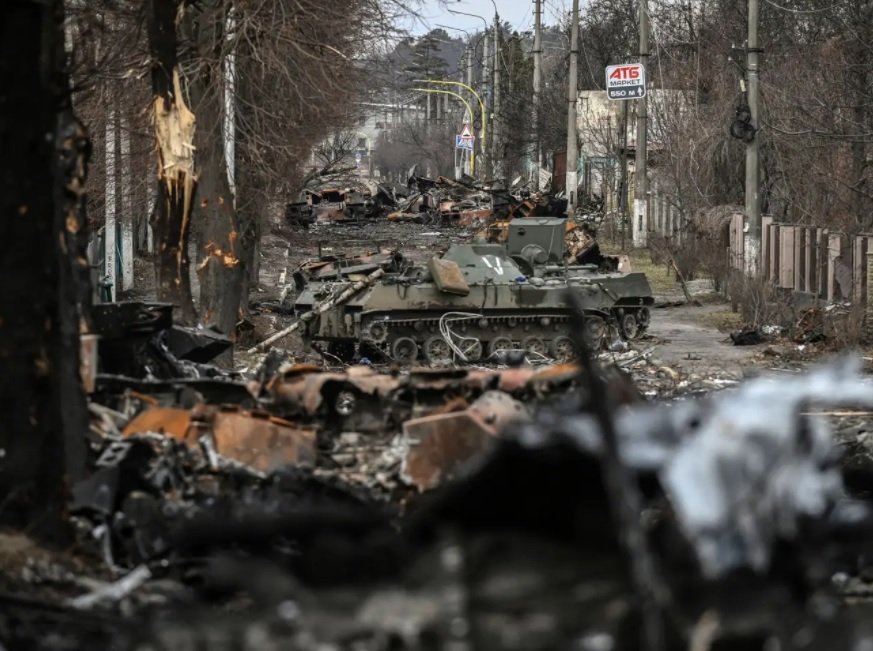 러시아가 구축한 회색지대에서 선전하고 있는 우크라이나