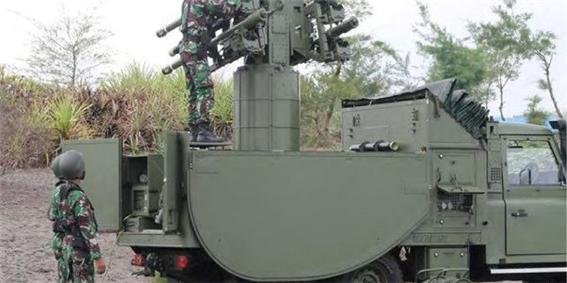 인도네시아군이 운용 중인 4연장 차량 탑재형 신궁 <출처 : MDAA>