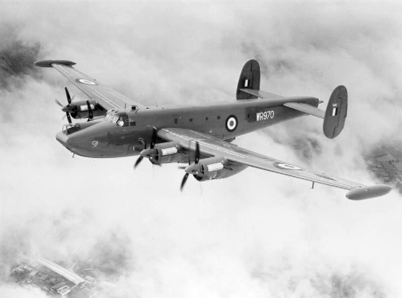 영국 공군이 냉전 초기 운영한 아브로 섀클턴 해상초계기 <출처 : Public Domain>